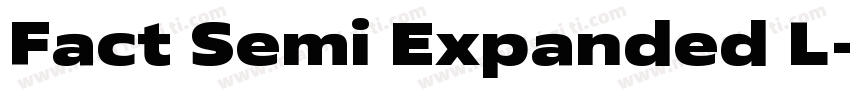 Fact Semi Expanded L字体转换